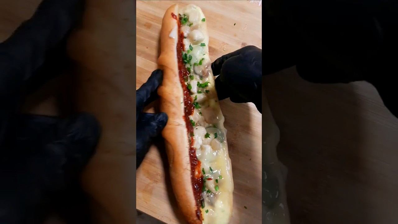 багет с курицей #shorts baguette with chicken #еда #фудблог #готовим смотреть онлайн