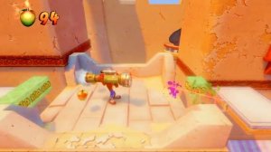 Crash Bandicoot 3 Hang ' em high Give yellow Gem / получение желтого кристалла