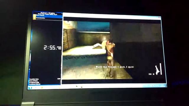 WR Speedrun 6:40 Manhunt 2 - Only Project MilitiaAny - PSP emu