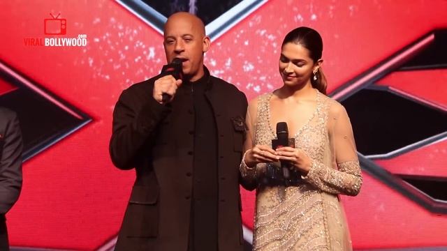 Vin Diesel Kiss To Deepika Padukone | Vin Diesel Visit To India | XXX Return of Xander Cage смотреть онлайн