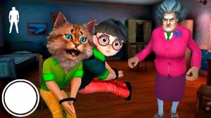 В ЛОВУШКЕ У МИСС ТИ Злая Учительница Scary Teacher 3D ДЕЛАЮ КОНЦОВКУ против Miss T
