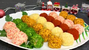 Закуска ГОСТИ В ШОКЕ! Из чего же она? Сырные шарики с начинками удивили всех гостей за столом