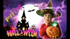 Детский макияж на Хеллоуин \ Halloween Makeup for kids