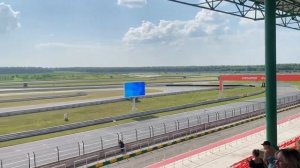 Финиш гран-при GT Cup на Нижегородском кольце