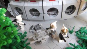 LEGO STAR WARS CLONE BASE ON ENDOR MOC HUGE