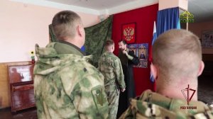 Росгвардейцы в Луганской народной республике приняли участие в молебнах и богослужениях