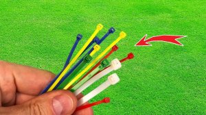 Эти 10 удивительных трюков с кабельными стяжками обязательно вам пригодятся!