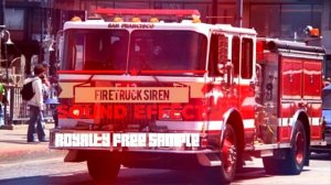 Звук пожарной машины, крякалки и сирены/Как звучит пожарная машина