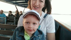 Вовочка на теплоходе