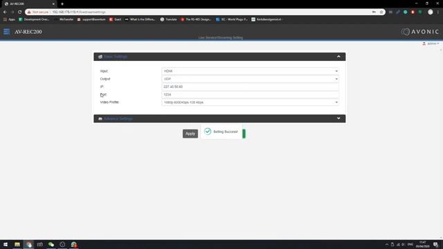 Avonic AV-REC200 Webinar