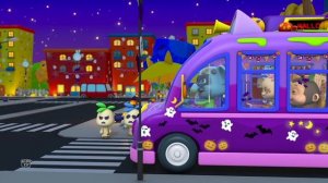 Хэллоуинский поезд Loco Nuts смешные видео и лучшие песни для детей