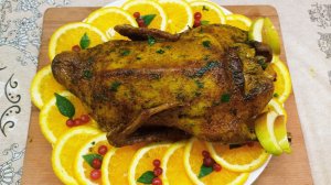 Утка с яблоками