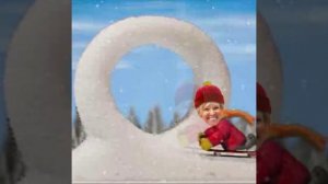 Новогоднее поздравление «Санки на двоих»|