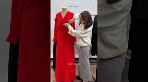 Обзор на выкройку платья в двух длинах №1186