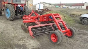 Дисковая борона   Из навесной в прицепную  Часть 8