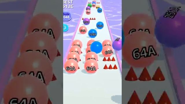 Ball Run 2048 - NEW UPDATE All Levels Gameplay Walkthrough Android ios max