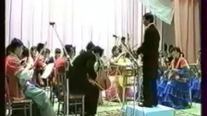 Аркалык 1994. Концерт муз.школы.  Боранбай Абенов, Светлана Обухова, Турар Нарымбаев.