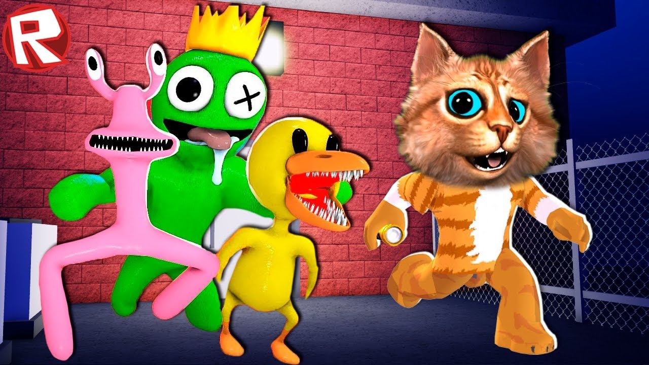 СЕКРЕТ РАДУЖНЫХ ДРУЗЕЙ В ROBLOX НОВЫЕ РАДУЖНЫЕ ДРУЗЬЯ Весёлый Кот