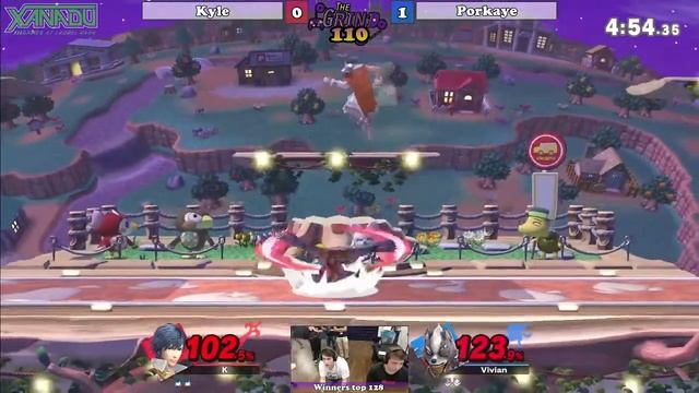 The Grind 110 Kyle (Chrom) vs Porkaye (Wolf) Winners Top 128 смотреть онлайн