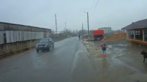 Спас девочку от собаки .