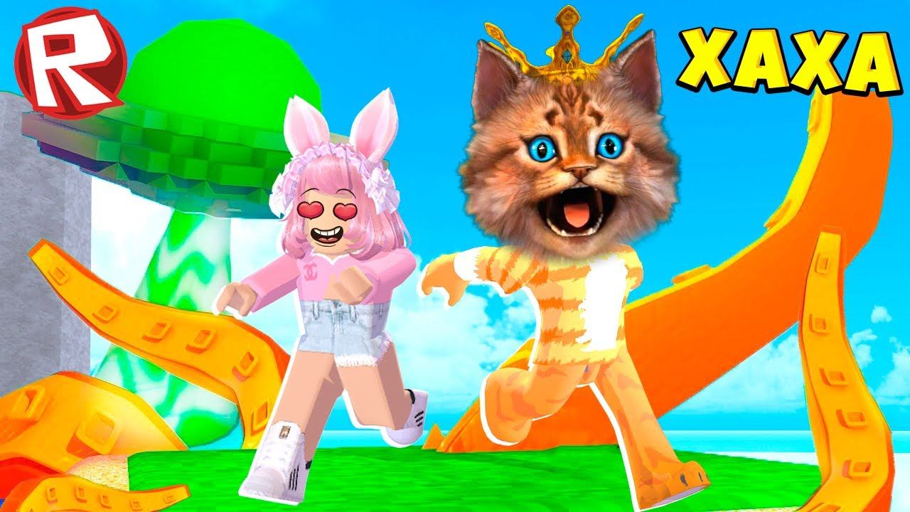 ПЫТАЮСЬ ВЫЖИТЬ С ДЕВУШКОЙ НА ОСТРОВЕ ROBLOX CURSED ISLANDS