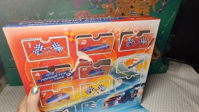 Адвент календарь Снежный дрифт. Распаковка машинок для мальчиков смотреть онлайн