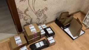 Куча посылок на озон, ручная работа