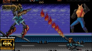 Contra Hard Corps прохождение, ретро аркада.