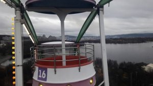 г. Мурманск, Россия. Колесо обозрения.Культурно-парковый комплекс им. О.П. Найдёнова. Октябрь 2024 г