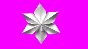 ОБЪЕМНАЯ СНЕЖИНКА ИЗ БУМАГИ ❄️быстро и просто ❄️ 3D PAPER SNOWFLAKE