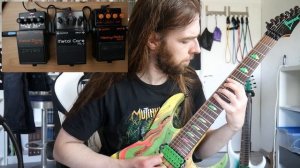 The Boss Heavy Metal Core Zone - Do HM-2, MT-2 and ML-2 sound any good together? (Stacked)