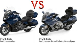 BMW K 1600 Grand America vs BMW K 1600 GTL Test specification comparison
