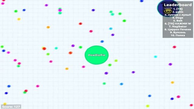 Приключения PewDiePie/Путин всех нагибает\AGARIO/АГАРИО.ИГРА.ЛУЧШАЯ ИГРА.ШОК смотреть онлайн