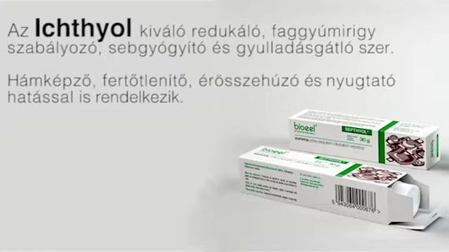 Bioeel Septhyol 10% ICHTHYOL kenőcs смотреть онлайн