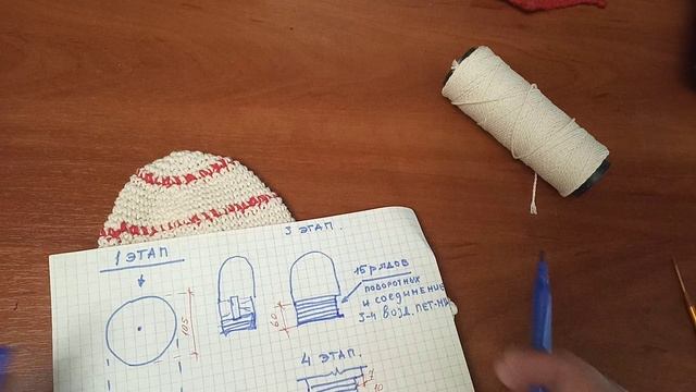 прихватка- рукавица крючком