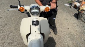 Видео запуска Honda Super Cub 110