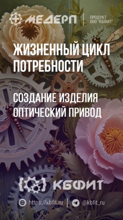 КБФИТ: МЕДЕРП. ЖЦП: Создание изделия оптический привод