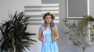 Ой не свиты, мисяченьку. / София Шеховцова, 12лет