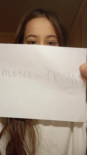 1 точка 1 ком