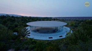 Блестящий дизайн штаб-квартиры Apple. Большое будущее корпорации Стива Джобса