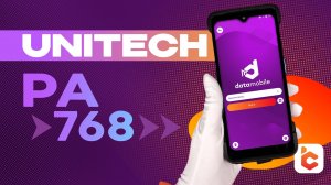 Распаковка терминала сбора данных Unitech PA768