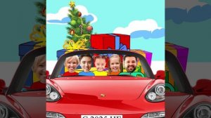 Мульт открытка «Новогодний Порше 2025»