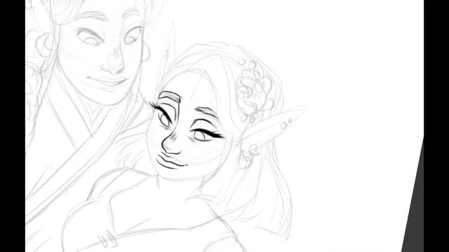 Finwe and Miriel | Silmarillion fanart