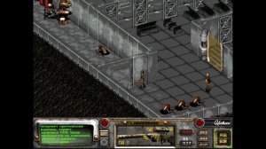 Fallout 2. Полное прохождение. Бойня на втором уровне (часть 32)