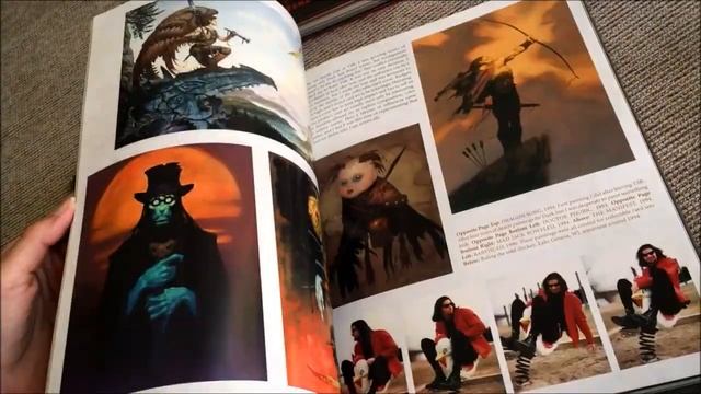 2 Dark Fantasy Artbooks | The Art of Brom | Santa Lilio Sangre: Ayami Kojima Artworks [Book flip] смотреть онлайн