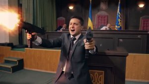 This is what Zelenskyy -chief of Ukraine promised. Spoiler: He turn 180 degrees almost immediately.