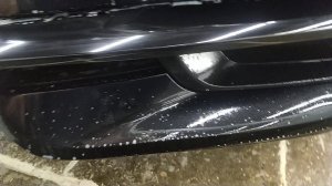 Снятие хрома с бампера BMW g05