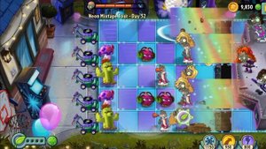Прохождение  plants vs zombies 2 neon mixtape tur! (31-32-будет босс!)