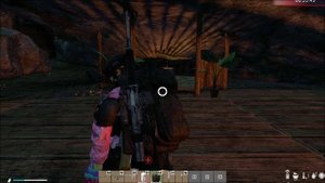 База в пещере на Сахале.