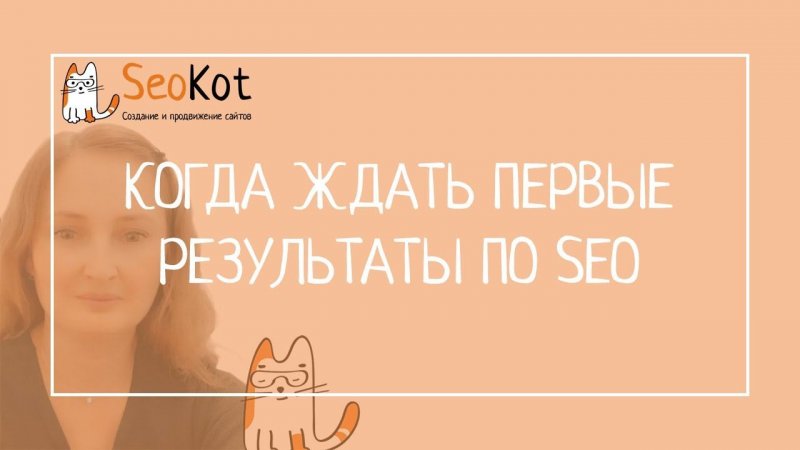 Когда ждать результат по SEO